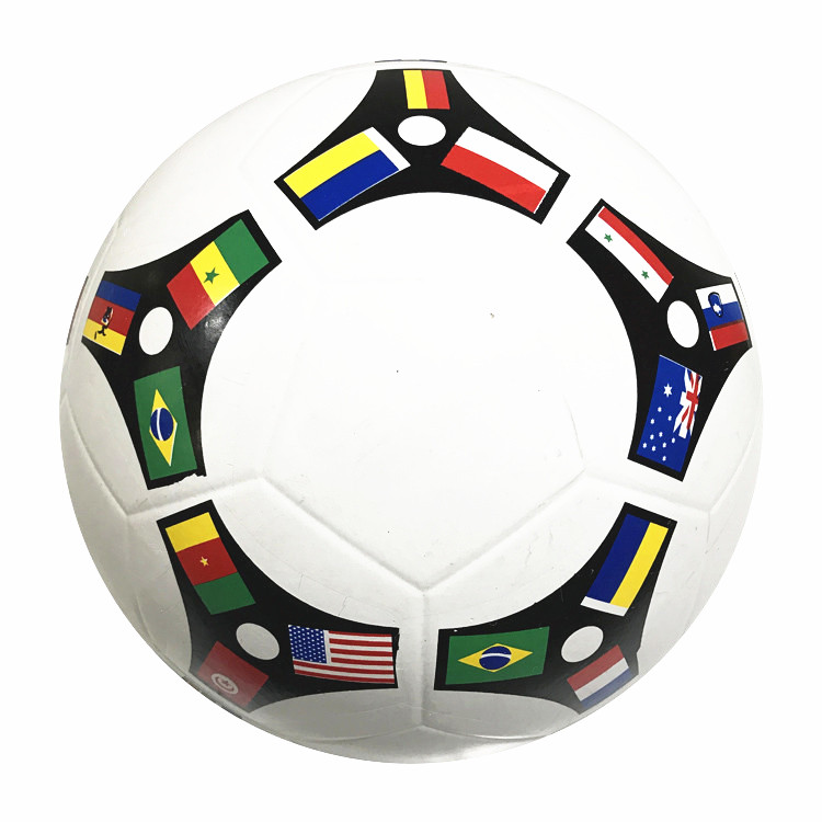 New Design Size 4 size 5 Smooth Surface Rubber soccer ball customized rubber football
