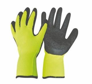 7g/10g Brushed Knitted Crinkle Finished Foam / Latex Gloves