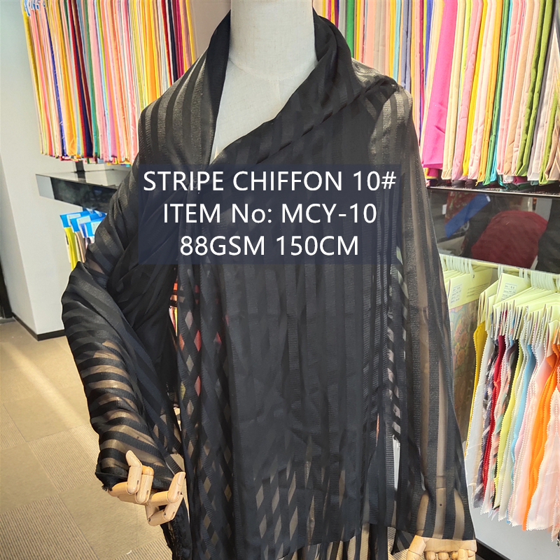 Stripe Chiffon 10#