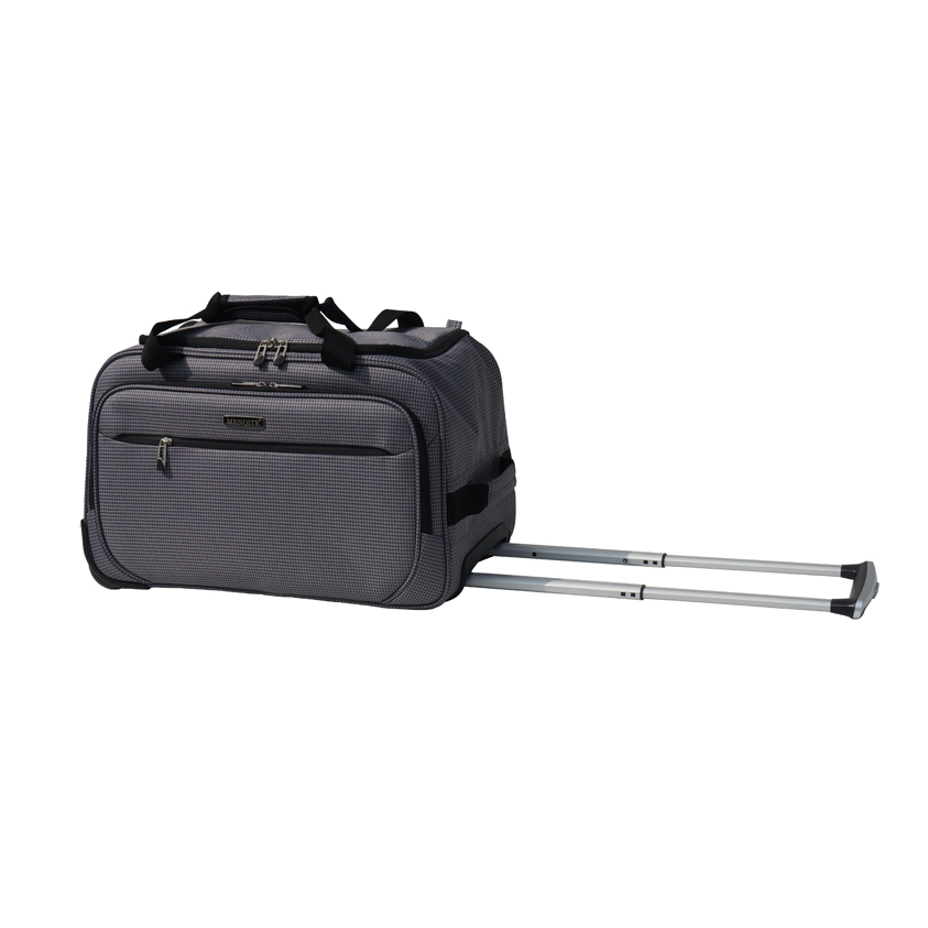 20" Fashion Jacquard Trolley Duffel Bag