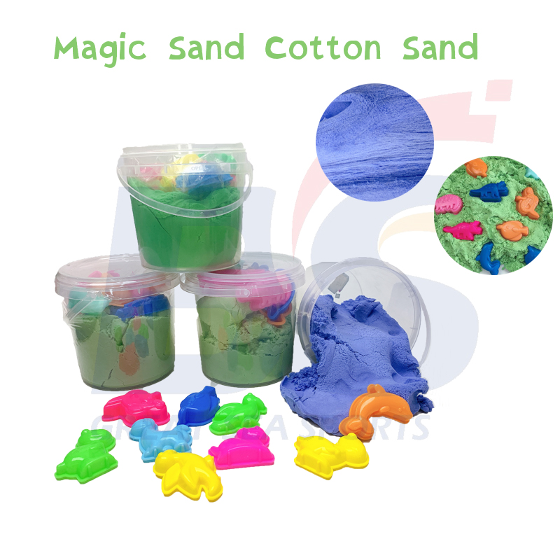 Magic Sand Cotton Sand kids play colorful Diy Sand