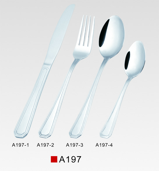 Stainless cutlery