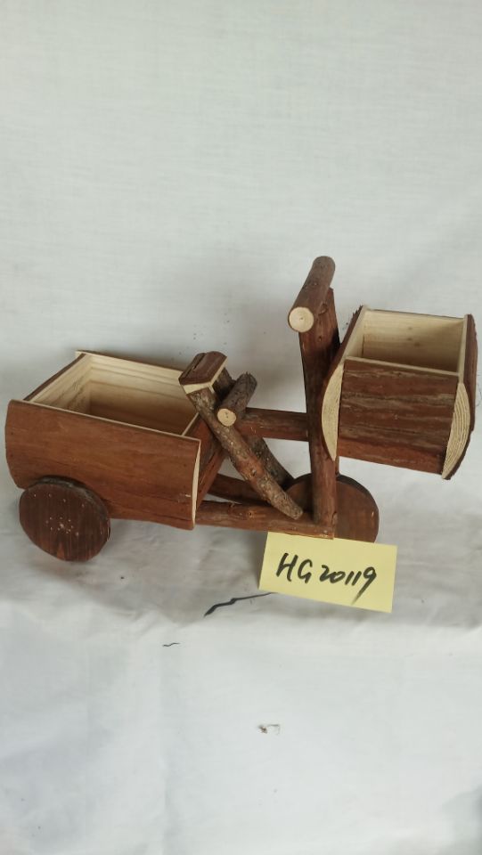 Wooden Flowerpot