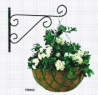Hot Sale Flower basket Garden Decorative Basket Basket Hanging Waterproof