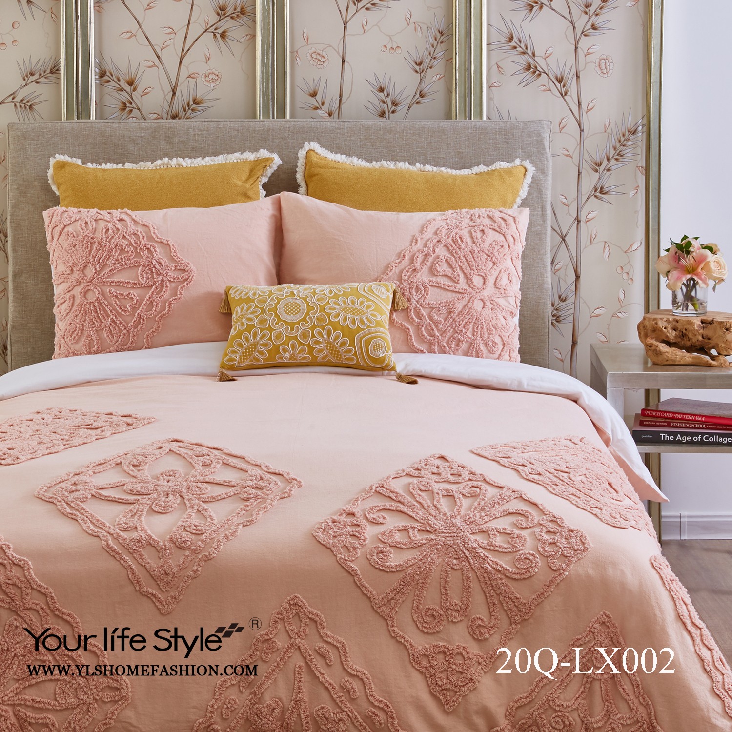 Evi Three Piece Duvet Cover/Comforter Set