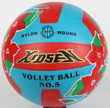 Bright Color Rubber Volleyball