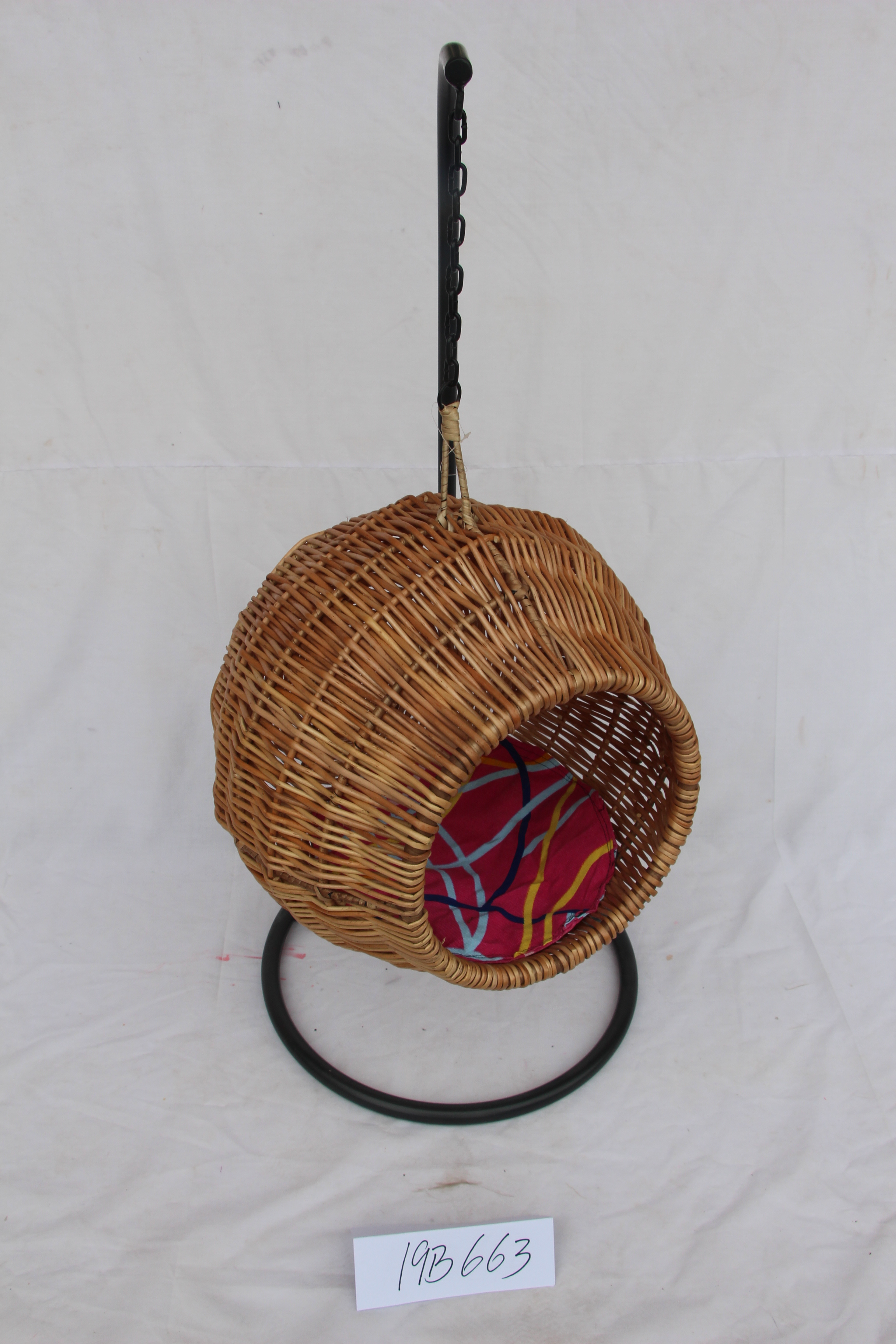 wickerbasketwicker pet hanging chair basket