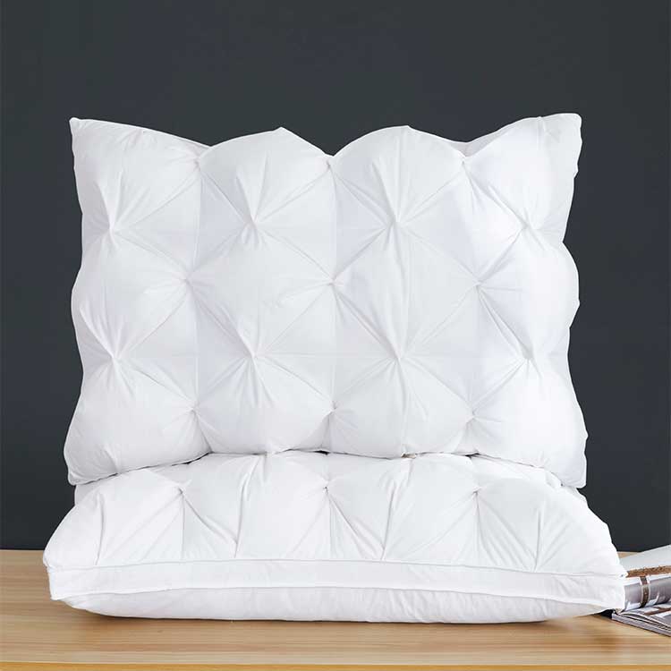 Down and feather pillow