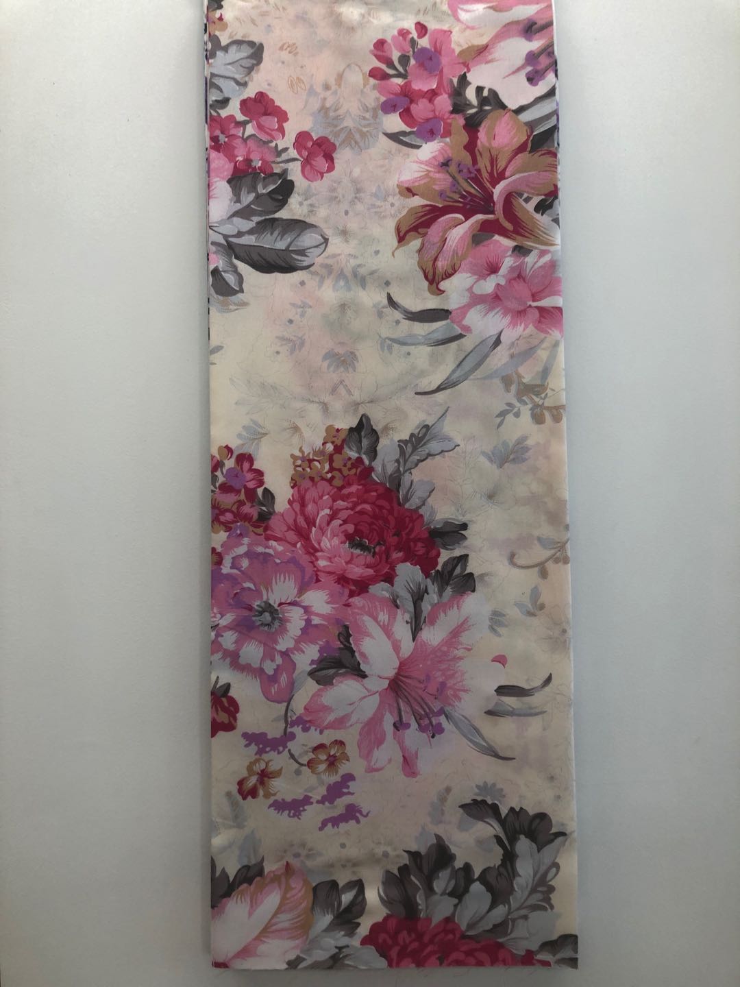 printed micro fiber brushed bedsheeting