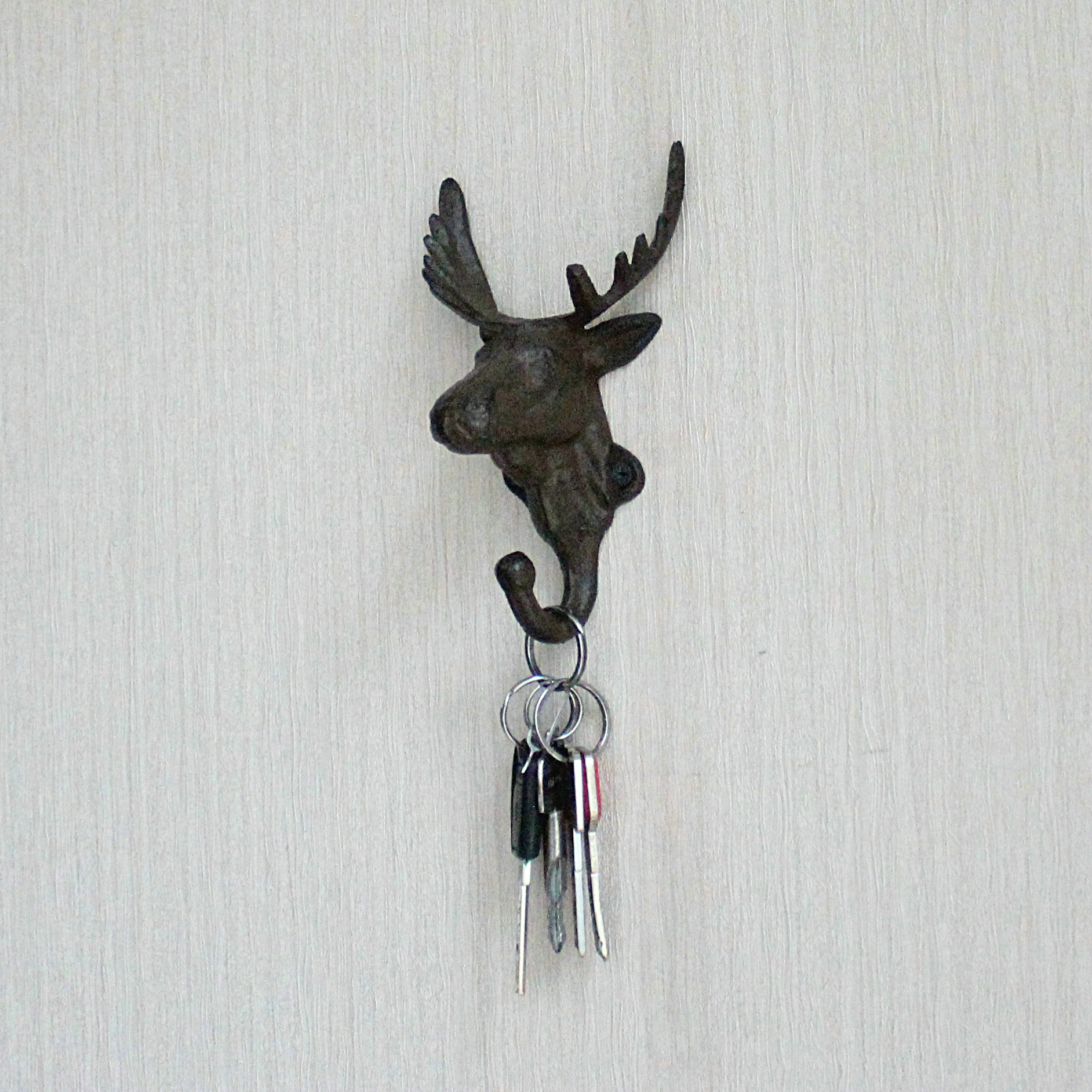 Cast iron deer hook