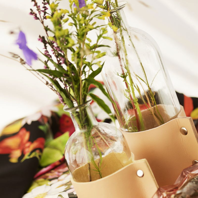 glass vase