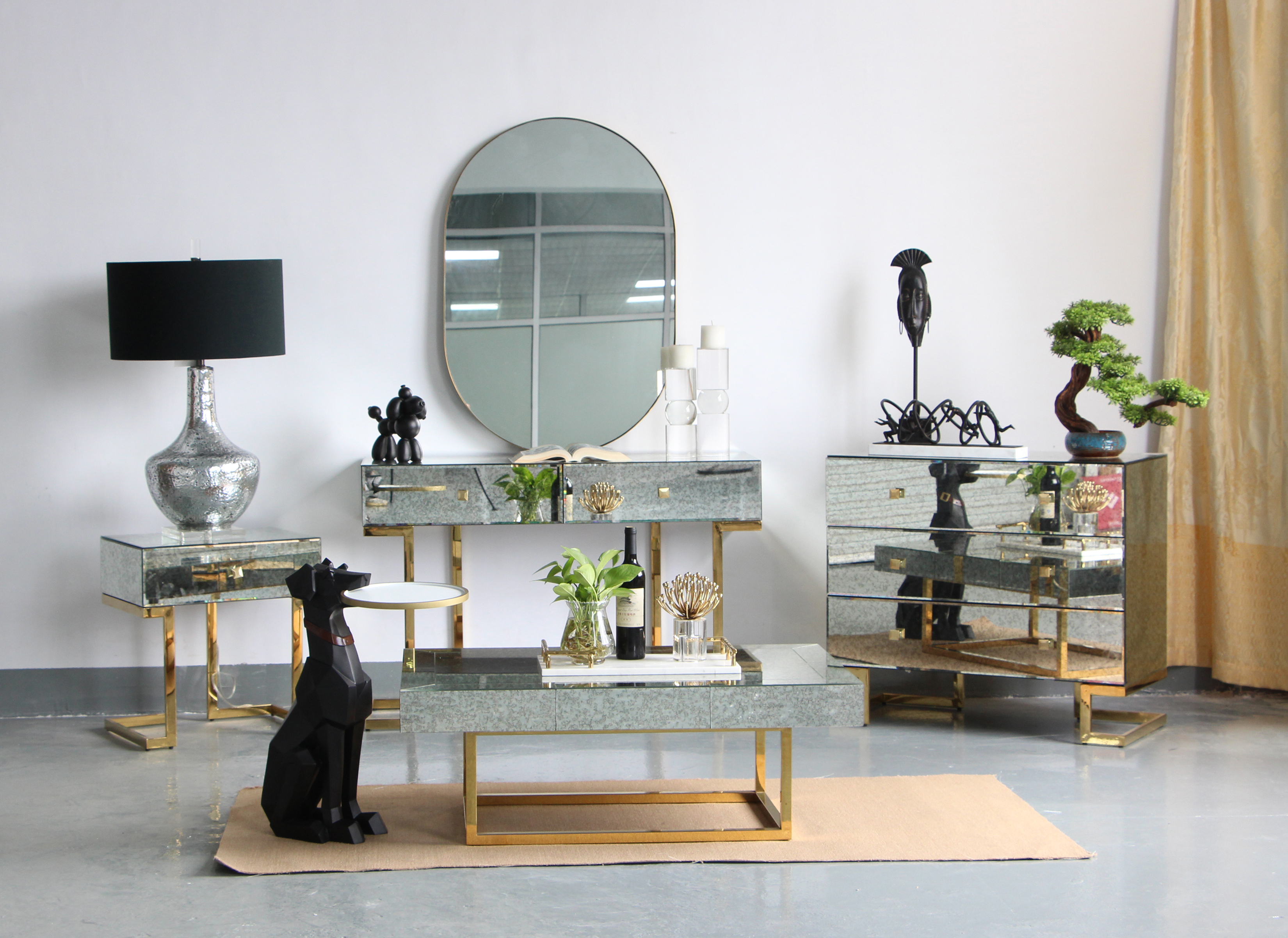 Smart Ti-Gold/Antique Mirror Range