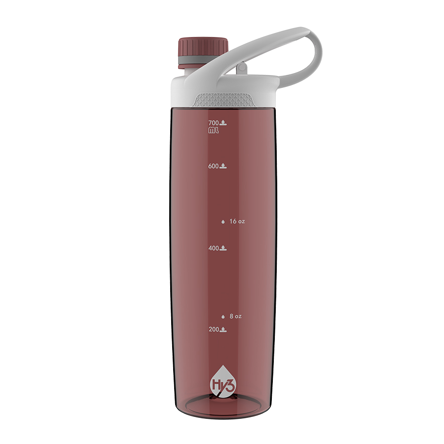 SinoGlass plastic water bottle
