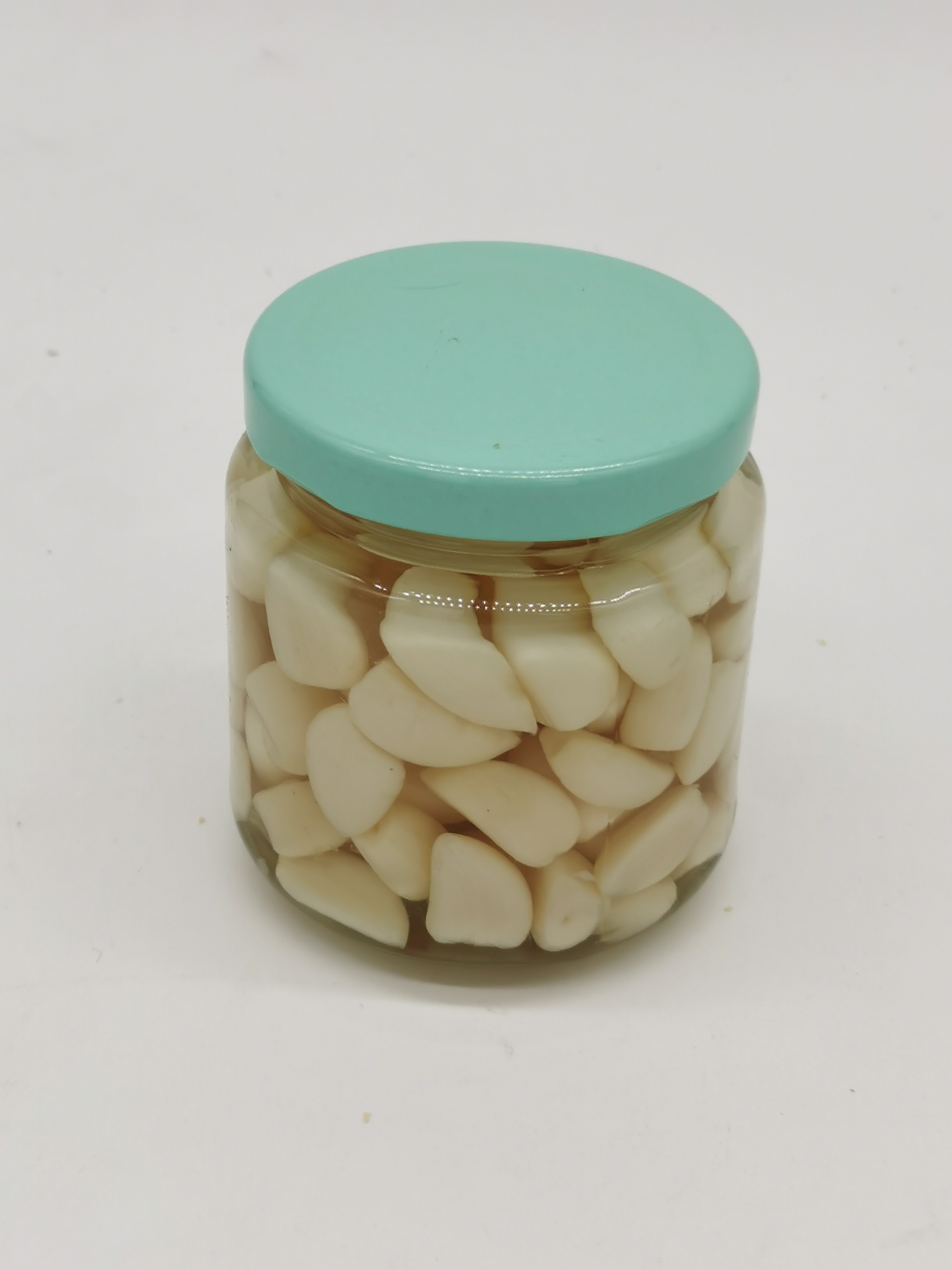 garlic clove in brine