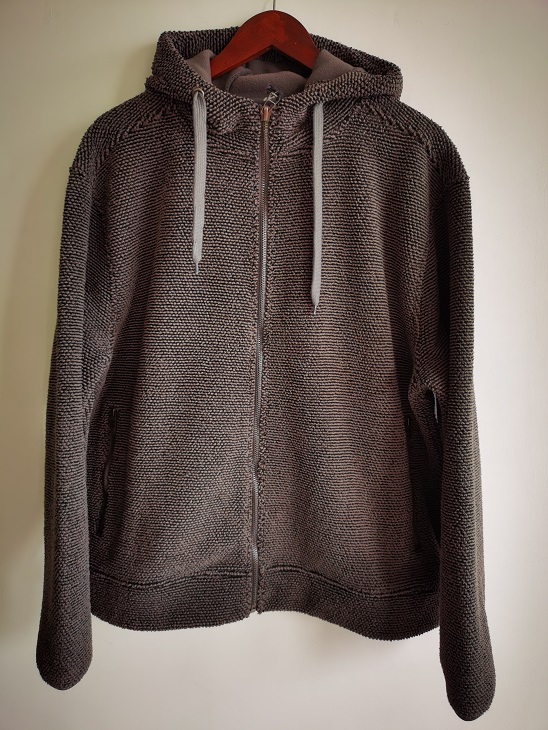 Men's zip thru hoodie