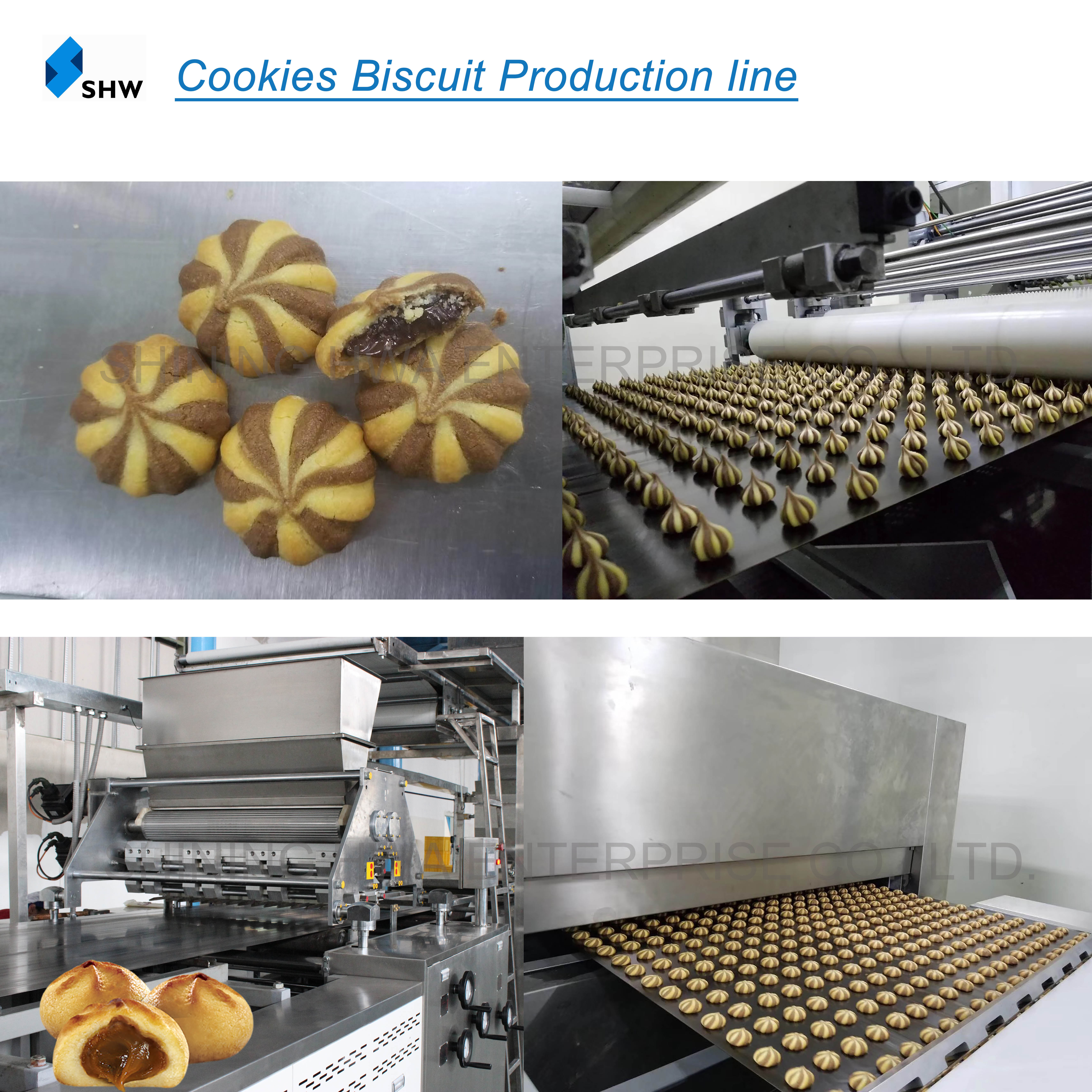 Full Automatically Cookie Biscuits Production Lines
