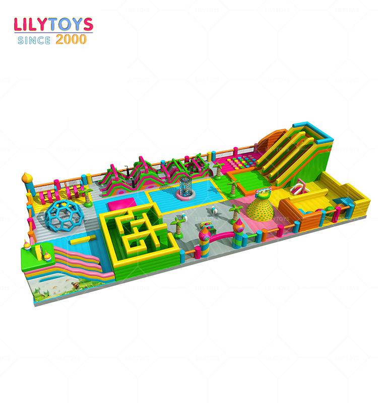 inflatable big bouncer ,indoor big trampoline playground