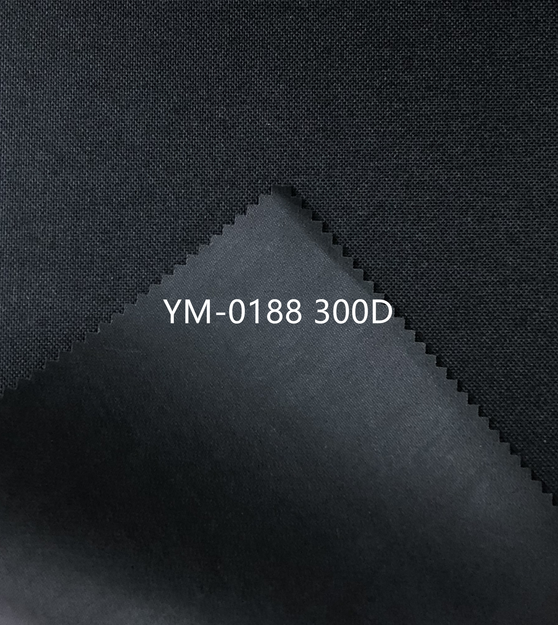 Waterproof 300D oxford fabric with Diamond PVC coating for backing
