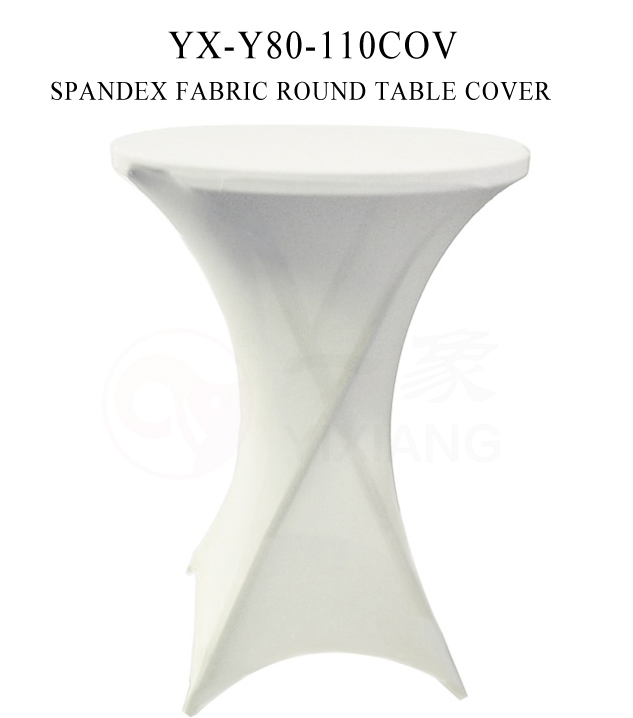 Round folding table spandex cover