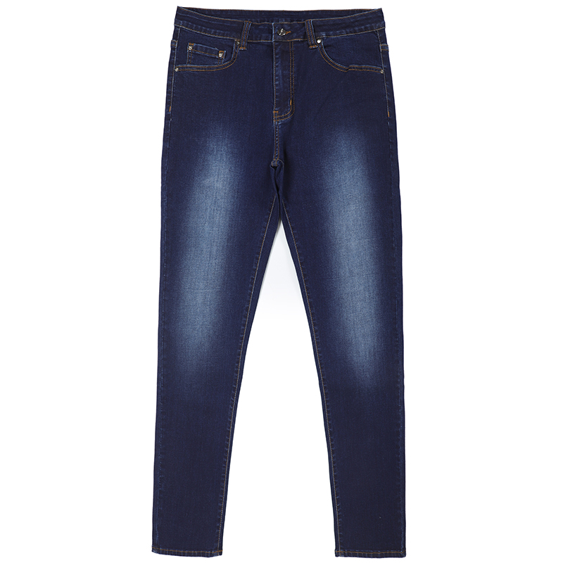 Simple style five pockets jeans pants monkey wash skinny denim jeans mean jeans trousers G2099