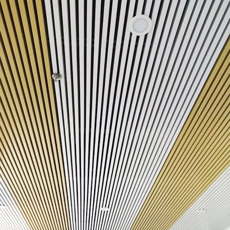 Aluminum Ceiling Baffle Ceiling Square Groove Ceiling Suspended Ceiling Metal Ceiling False Ceiling Talent Ceiling Fireproof