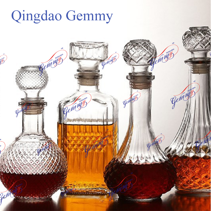 Whisky Glass bottle