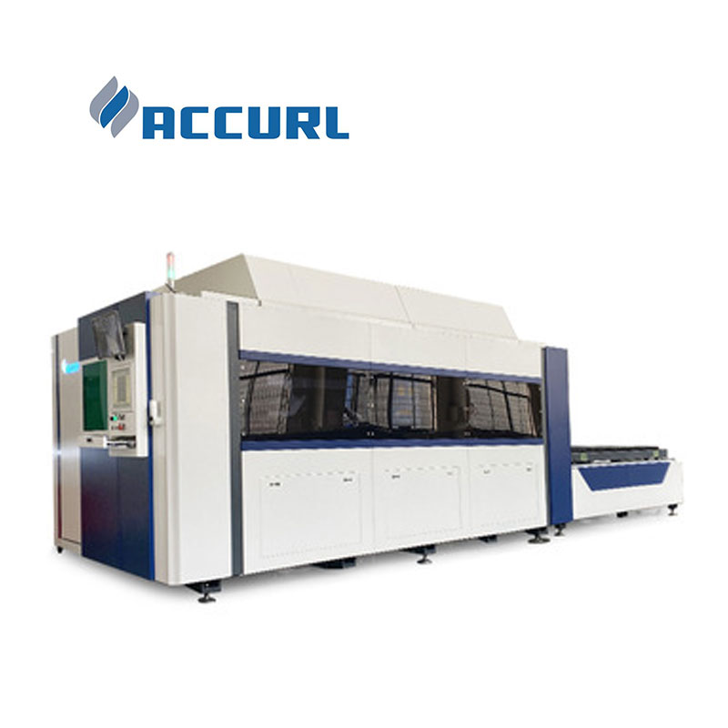 ACCURL 6KW Fiber Laser Cutting Machine for High Power Fiber Laser Cutter stainless steel