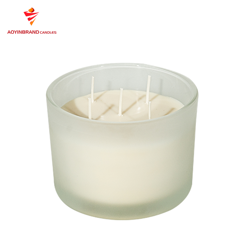 Wholesale NEW scented Glass Jar Candles Luxury