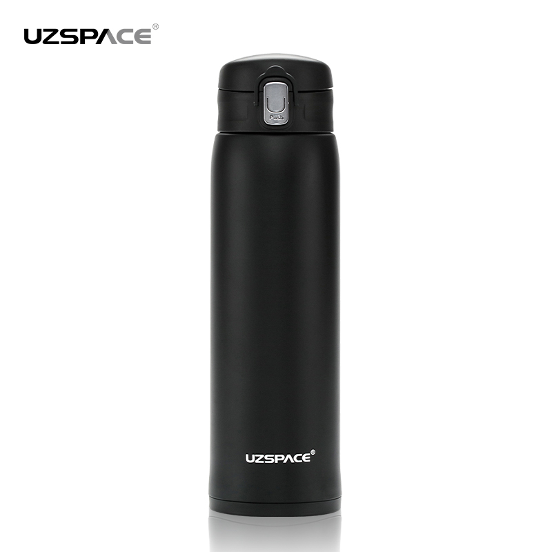 UZSPACE 480ml Vacuum Insulated 304 Stainless Steel Water Bottle