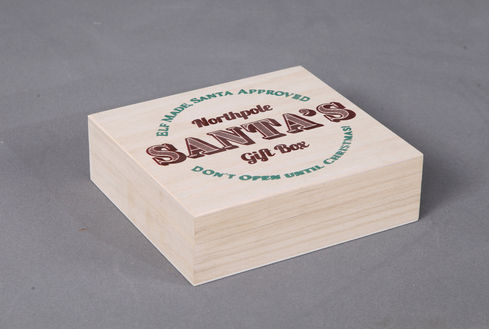 Paulownia wood box
