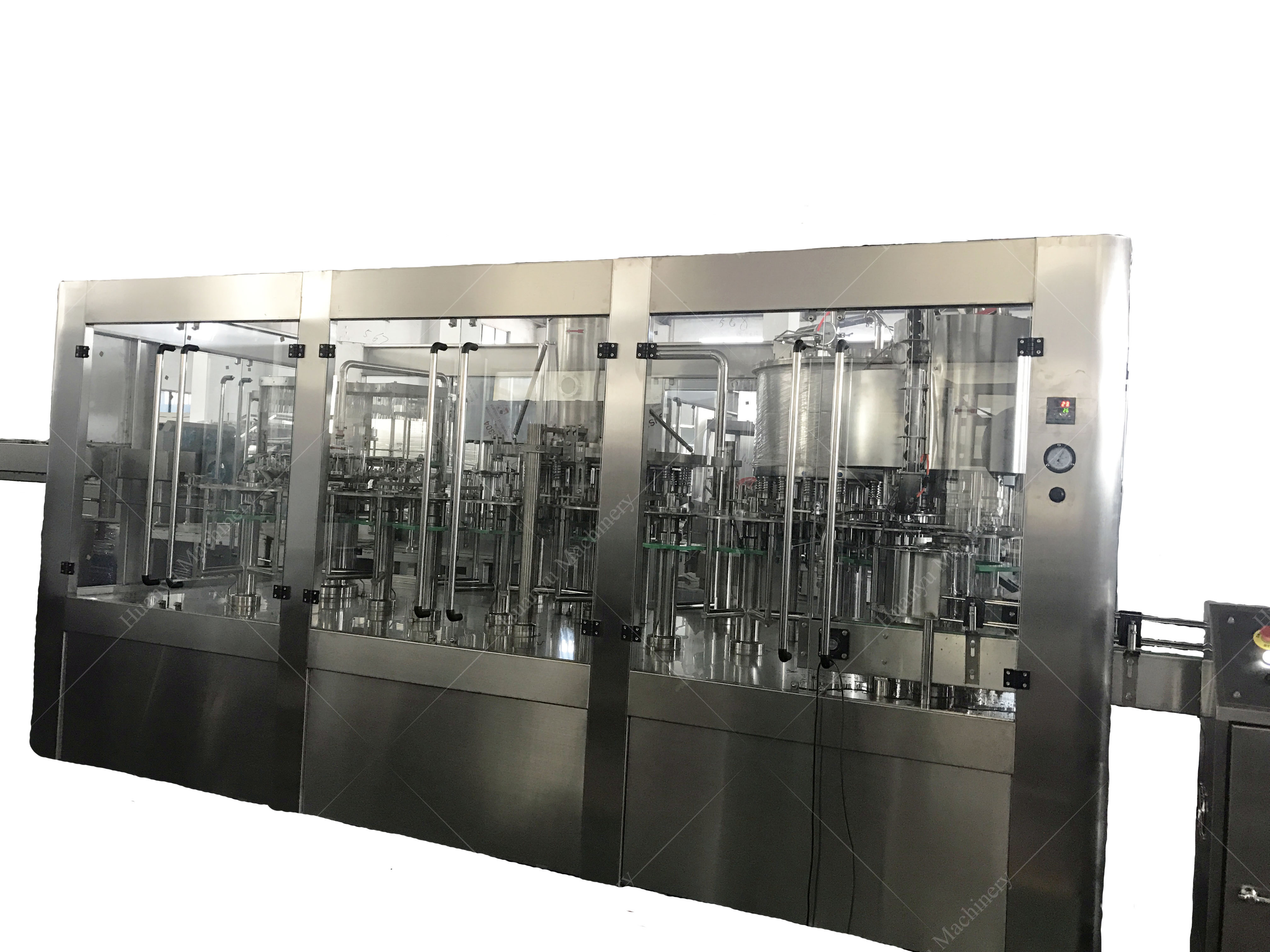 Automatic PLC Control Fruit Juice Processing Plant/Juice Filling Machine With Pulp