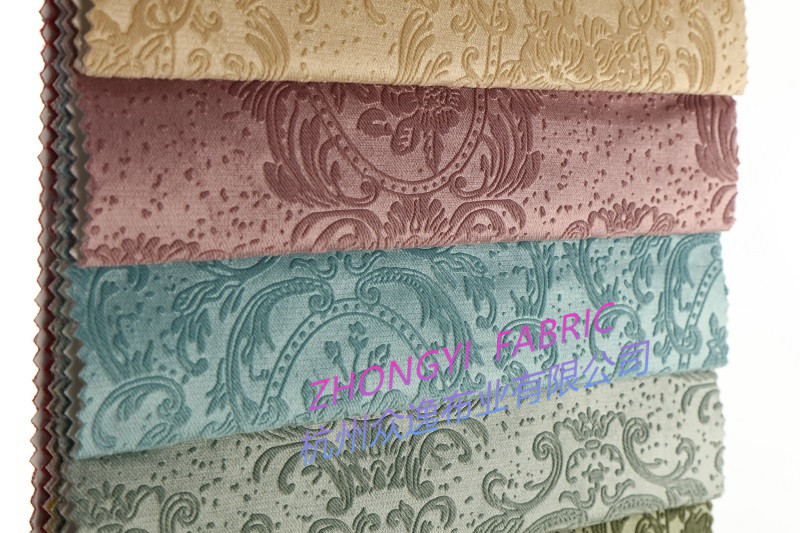 Embossed velvet fabric for sofa,curtain,pillow and furniture