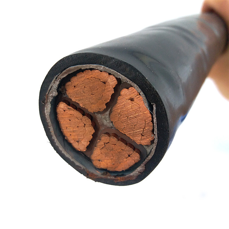 High Voltage 3 Core 300mm2 XLPE Insulated Steel Tape Armored PVC/PE Sheathed Power Cable Duplex