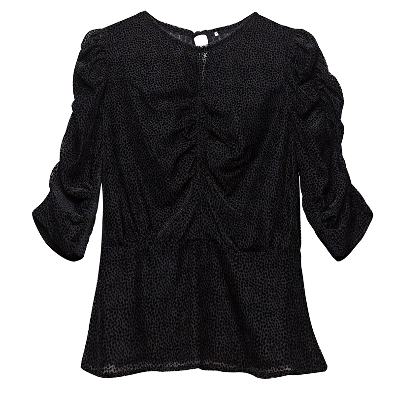 ladies' burnout top