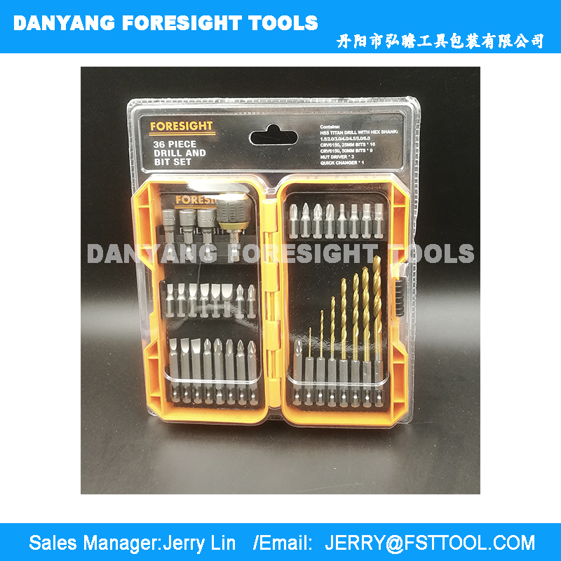 36pcs bit sets