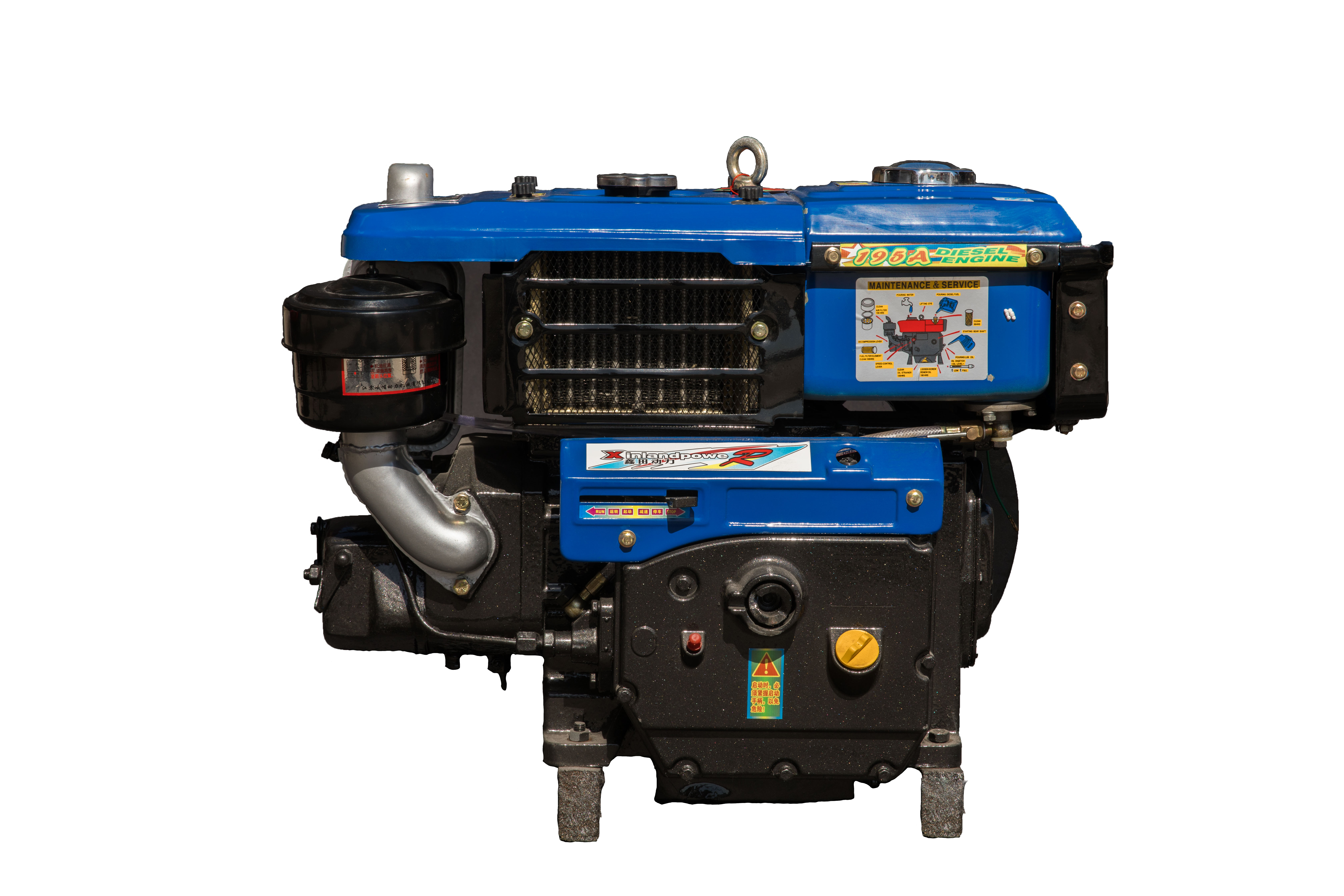 Single cylinder diesel engine 195ANL
