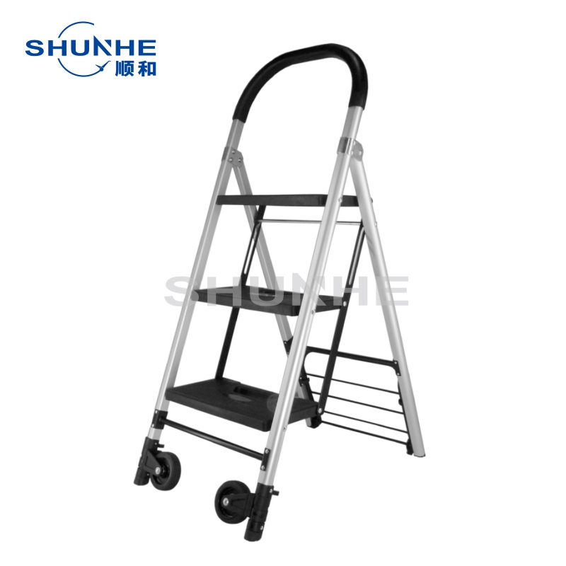 Mutil-function Ladder Cart Hand Cart and Ladder FW-71