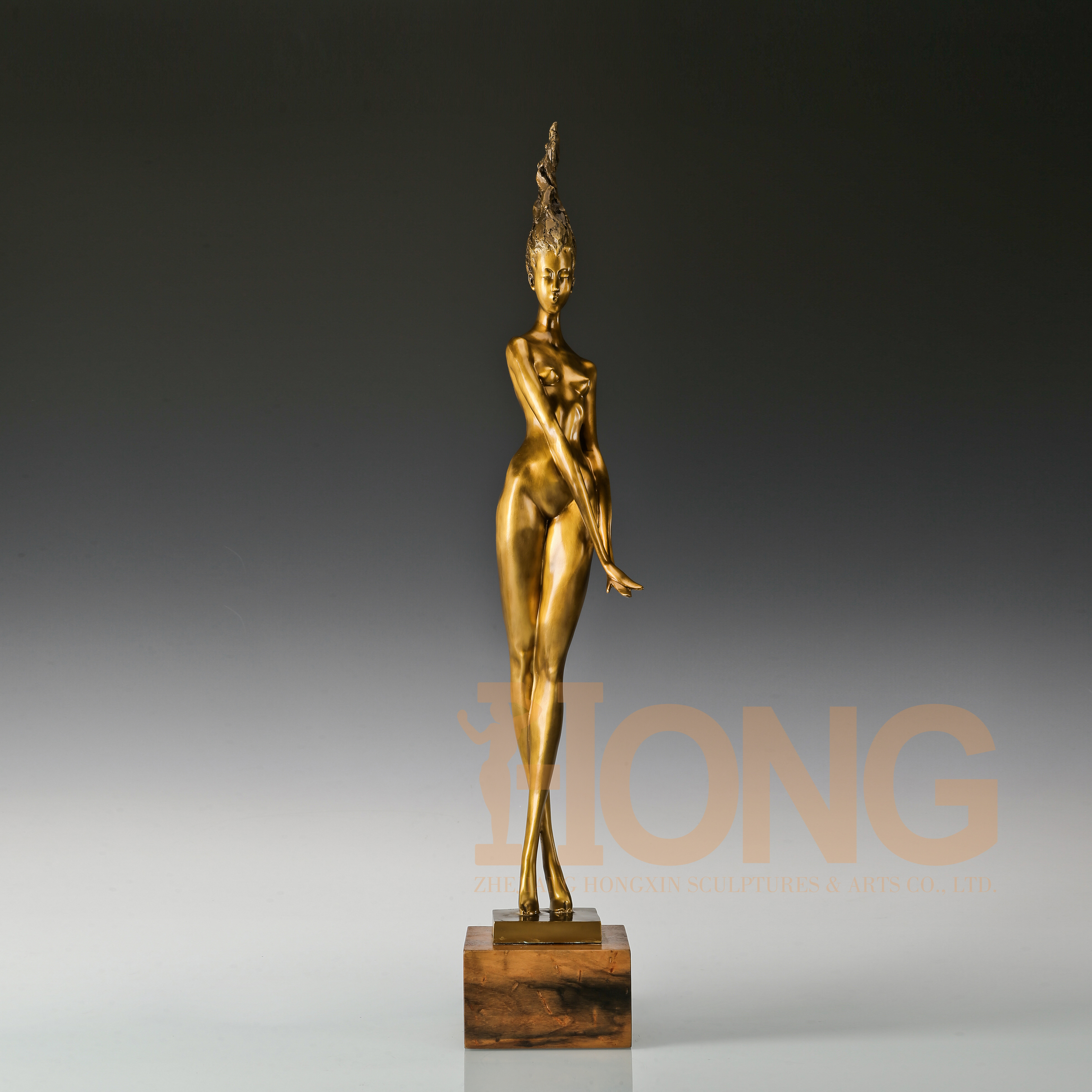 Jd-017 Bronze Sculptures Hongxin