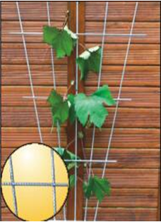 PVC Coated Trellis with V shape Trellis Small trellis Garden trellis Plant support