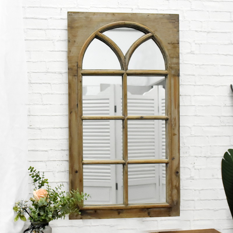 Luckywind Antique Decorative Art Mirror Suitable For Home Indoor Decor