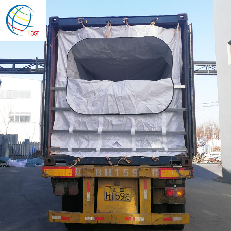 Factory wholesale dry pp bulk container liner bag for 20ft container powder, seed, grain, rice, sugar, sand etc