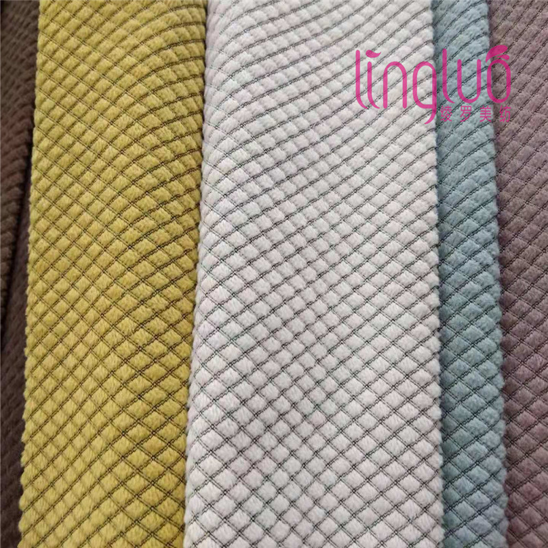 Mutitype Atila Sofa Cover Fabric Printing and Bonding Design for Furniture Cover
