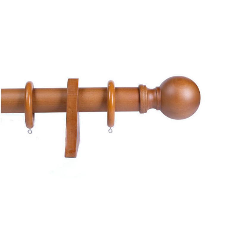 Elegant style curtain rod