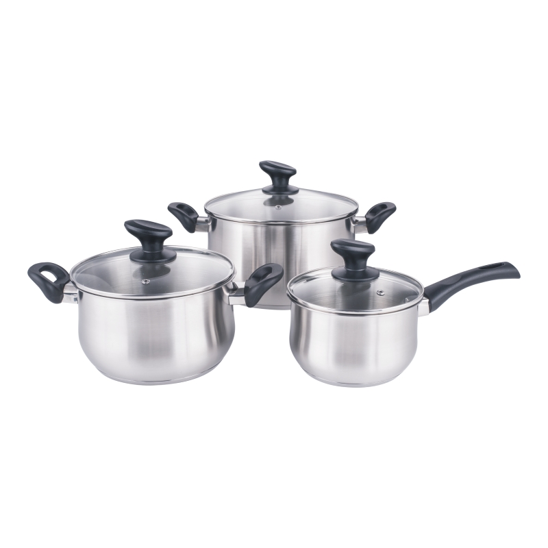 Belly shape casserole 6pcs set