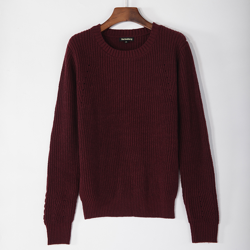 women R neck knitted pullover