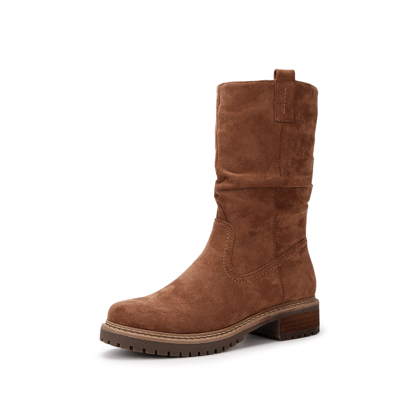 Women Boots-OEM/ODM（custom,classic,retailer,leather Heel,high Quality,flat Bottom）