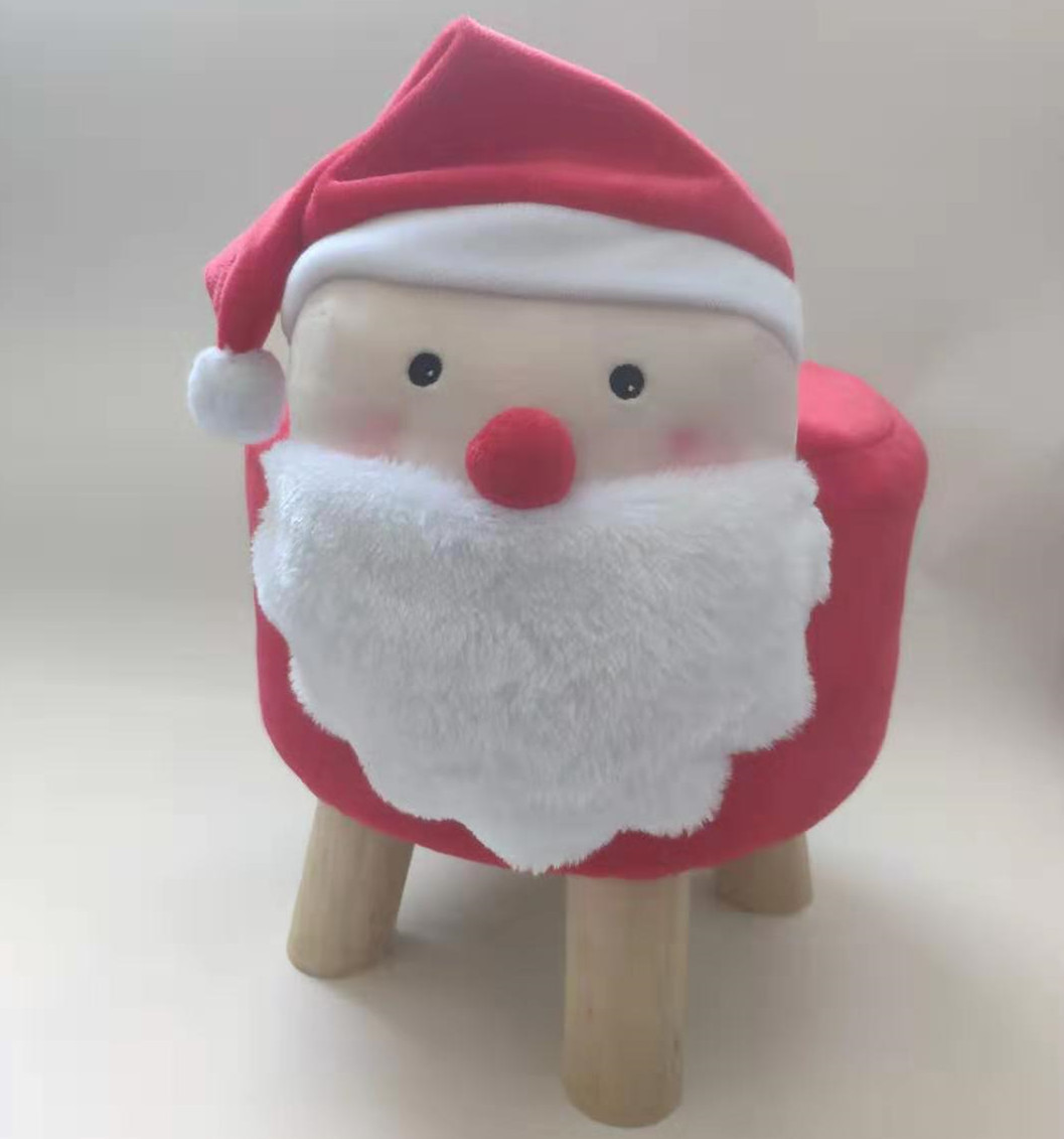 Santa Claus shape footstool