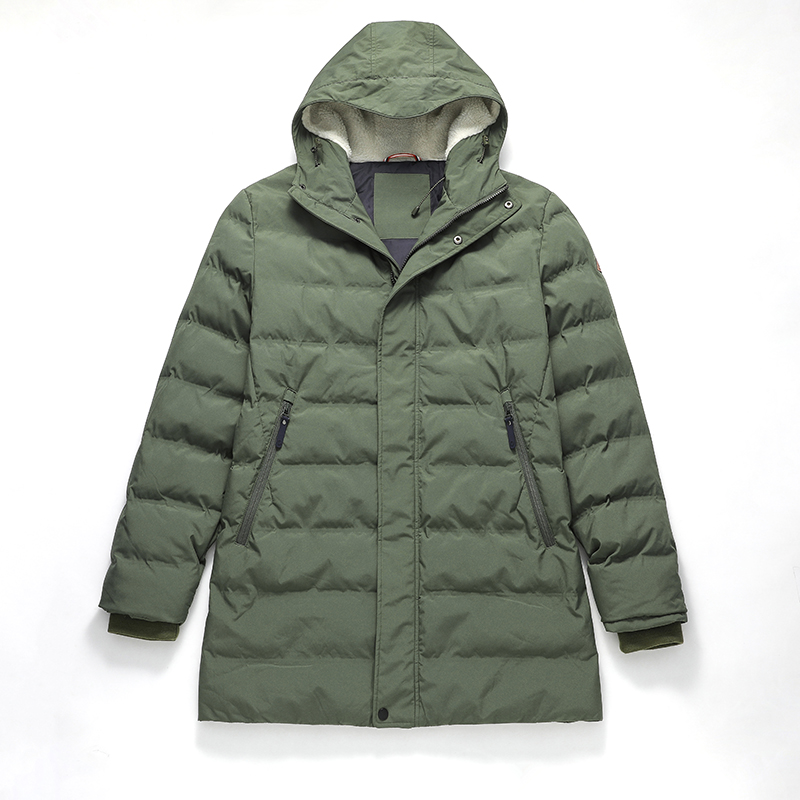 Men's Long Puffer Jacket