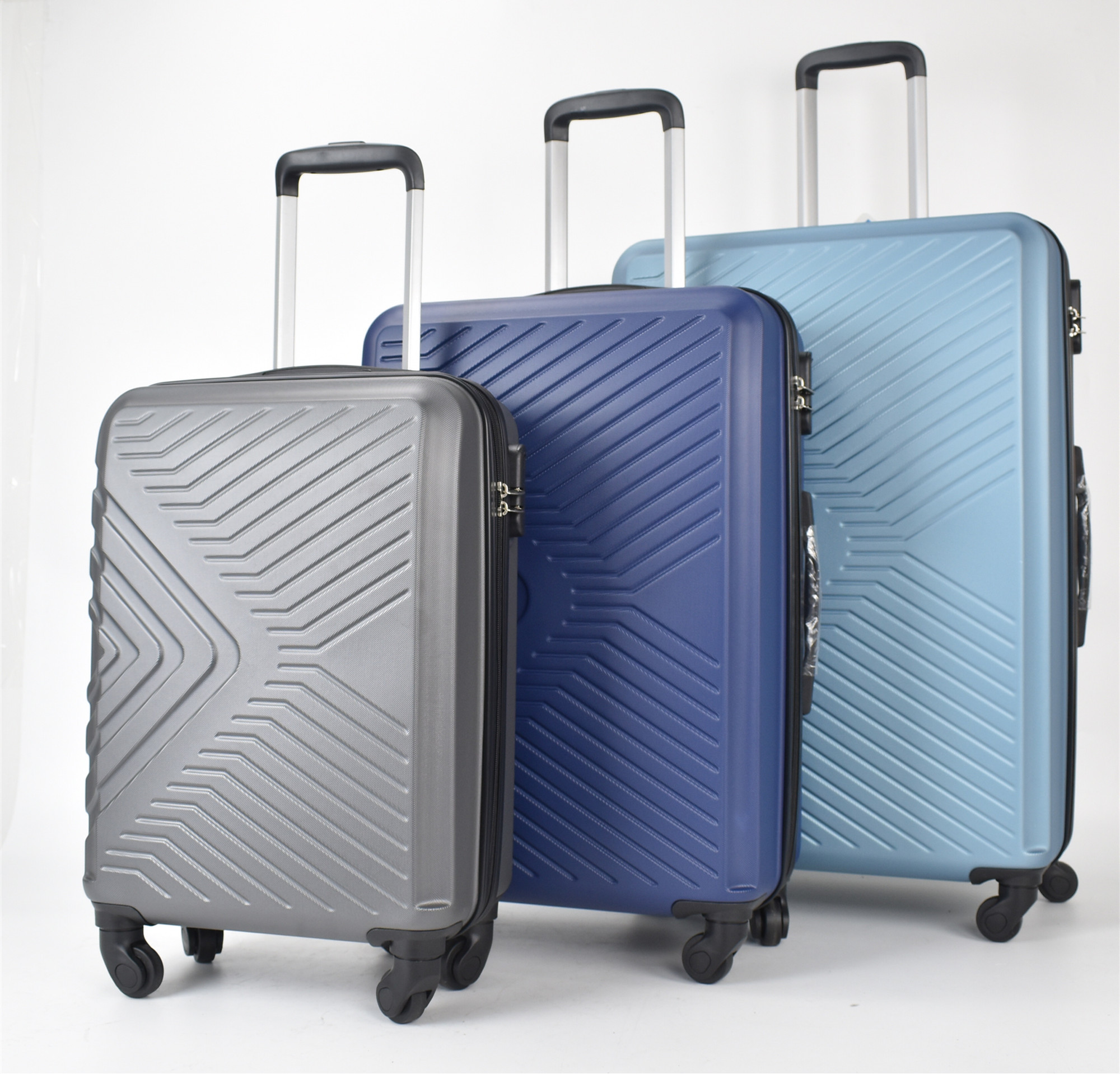 T6166 ABS+abs Zipper Luggage