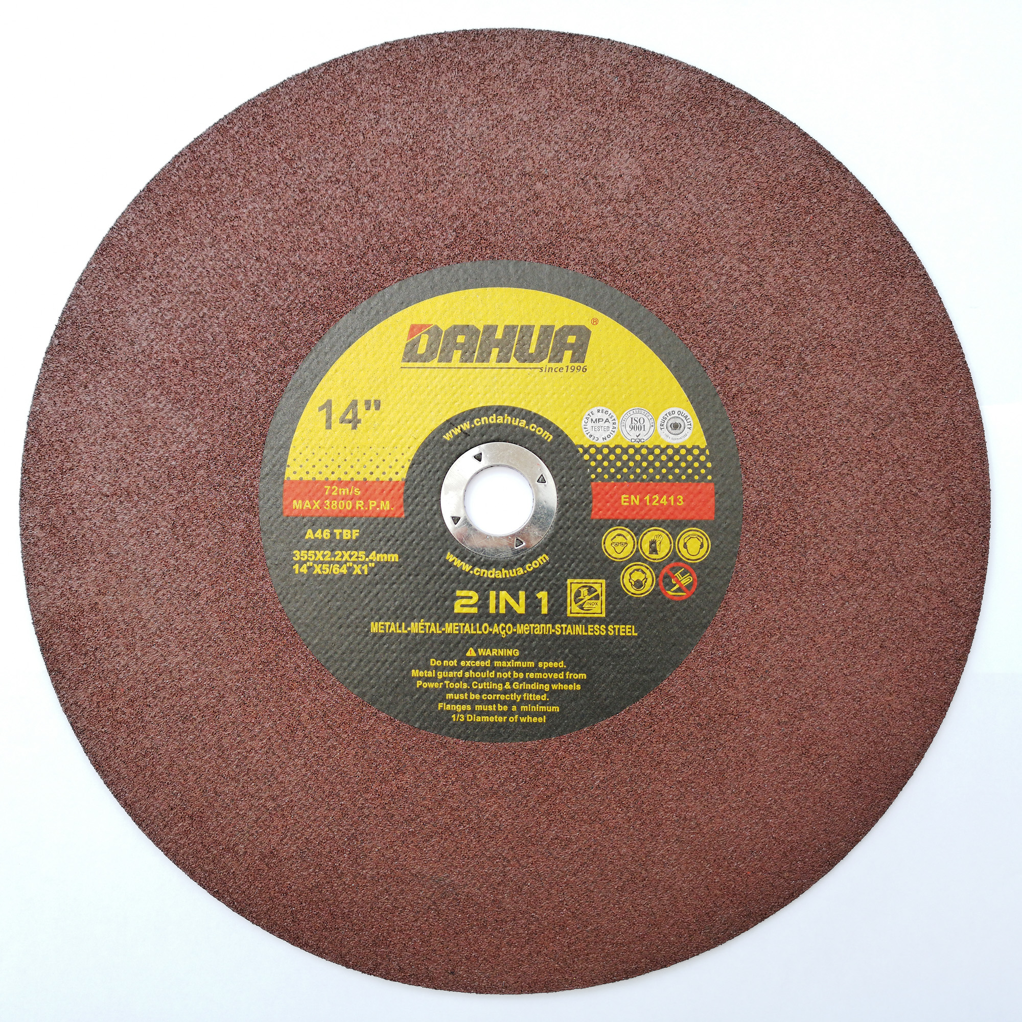 355 ultra thin cutting wheel
